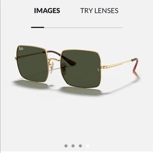Square 1971 classic Ray bans